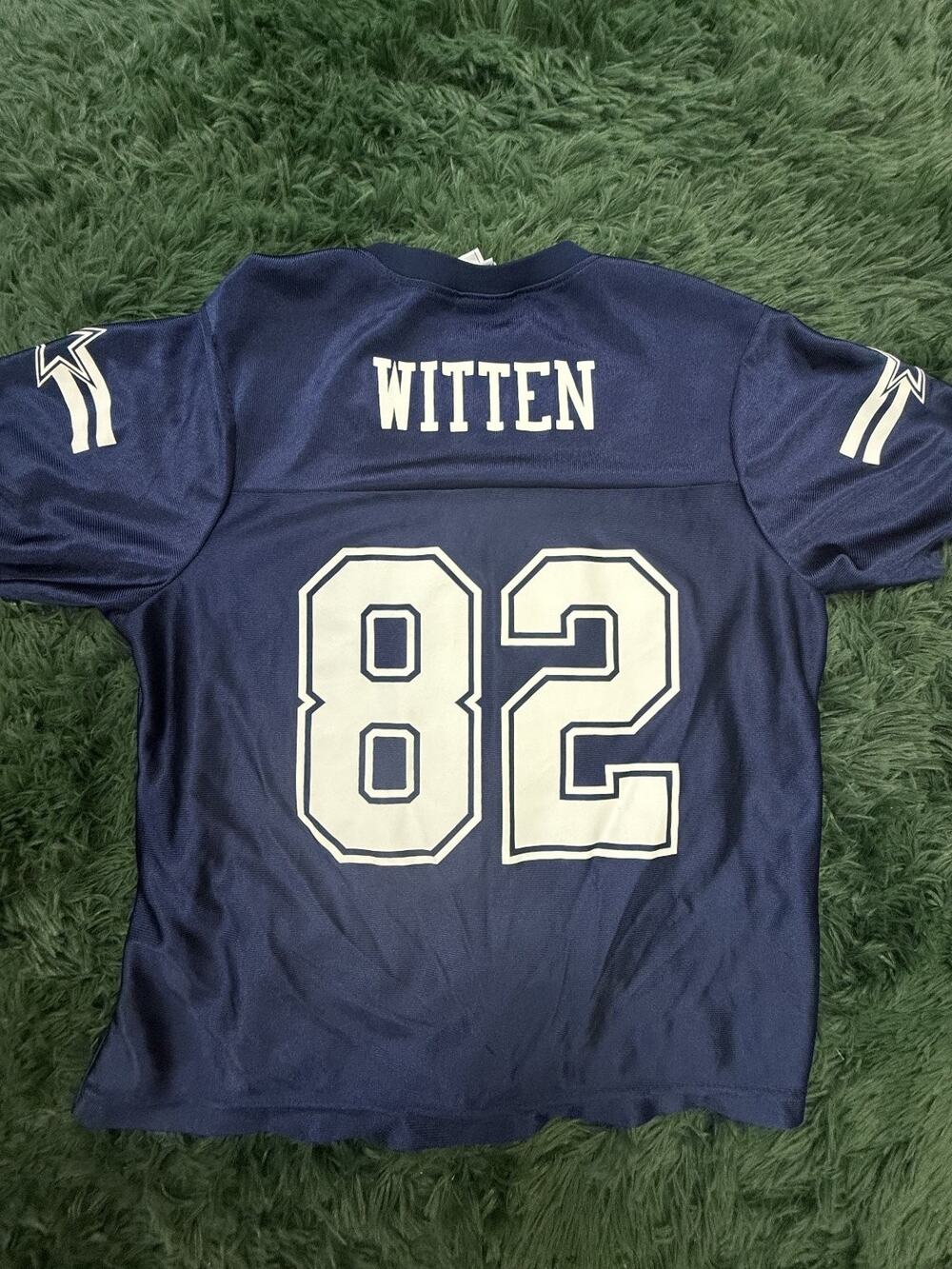 Jason Witten #82 Dallas Cowboys NFL Women's Fan Football Jersey Navy Blue Size L